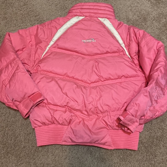Obermeyer Girls size 14 pink ski jacket - Picture 5 of 8